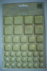 Lot of 4 Clearly Yours stickers packets Tags Square Circles Frames