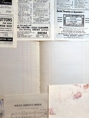 Vintage Ephemera Junk Journal Kit: Authentic Antique Book Pages for Scrapbooking