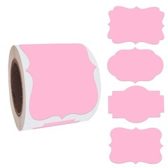 200PCS Kraft Label Stickers, 2″ x 3″ Writable Gift Labels – Self-Adhesive