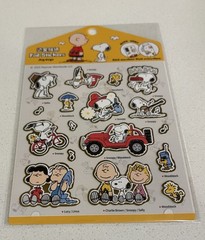 (Set Of 2) Peanuts Snoopy Foil Stickers