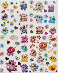 Cartoon Sticker Lot set of 150 Stickers – Lot