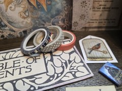 Storyteller Junk Journal Kit Paper Stickers Tags Book Books Stories Reading Read