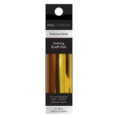 FOIL FUSION – LUXURY CRAFT FOIL – 6 PKGS – 3 COLORS – RED, GOLD, GREEN = 2 EACH