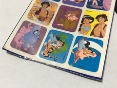 Vintage 1990’s Disney Aladdin Stickers – 36 Stickers – Cleo/Gibson Cards