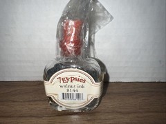 🎨Vintage 7Gypsies WALNUT INK Powder Crystals Brown Paper Stain Fabric Dye Jar