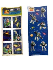 Disney Toy Story And Beyond Stickers Buzz Lightyear 6 Sheets Total Sealed