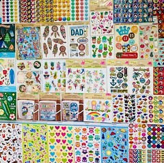 SALE!💥Stickers Planner Craft Scrapbook Themes 1289+ Pcs. Prize Gift Reward