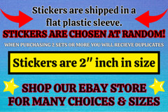 20 INSPIRATIONAL ASSORTED 2″ STICKERS PARTY FAVOR LABELS LIFE QUOTES LOVE HAPPY