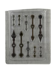 Paper Studio Spare Parts Metal Clock Hands 10pc Craft Embelishment Steam Punk