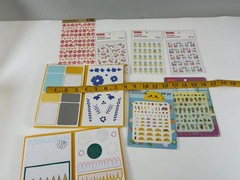 Tiny Kawaii Cute Stickers Lot & Border Abstract Sticker Books