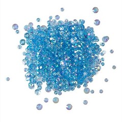 Buttons Galore Crystalz Iridescent Flat Back Gems for DIY Crafts – BABY COLORS