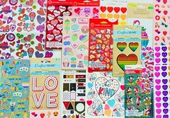 29+ Sticker Pack, Preppy DIY Cards GIRL Princess Journal Fun Kids