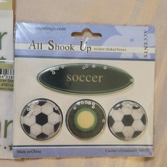 NEW Lot SOCCER Stickers Transfer Titles Shaker Box Photo Player Card -A