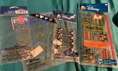 Retired Disney Mickey and Minnie Mouse lot Scrapbooking Stickers By JOLEE