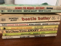 Scrap Vintage Paperback Comic Books Junk Journaling Ephemera Crafting Lot 8