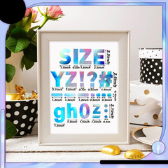 232 Pieces 24 Sheets Letter Stickers Large Bulletin Board Letters Laser Alphabet