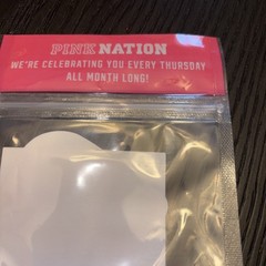 Victoria Secret Pink Stickers NEW 4 stickers in each
