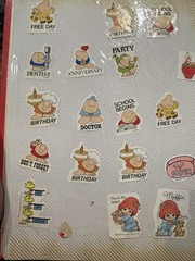 Collector’s Vintage Eighties Sticker Album Collection Ziggy Shirt Tales Pacman