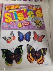 Kids Activity Art And Sticker Lot Stickers And Glo Art