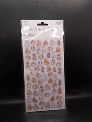 the paper studio stick a bilities Bunny Puffy Stickers 61pc