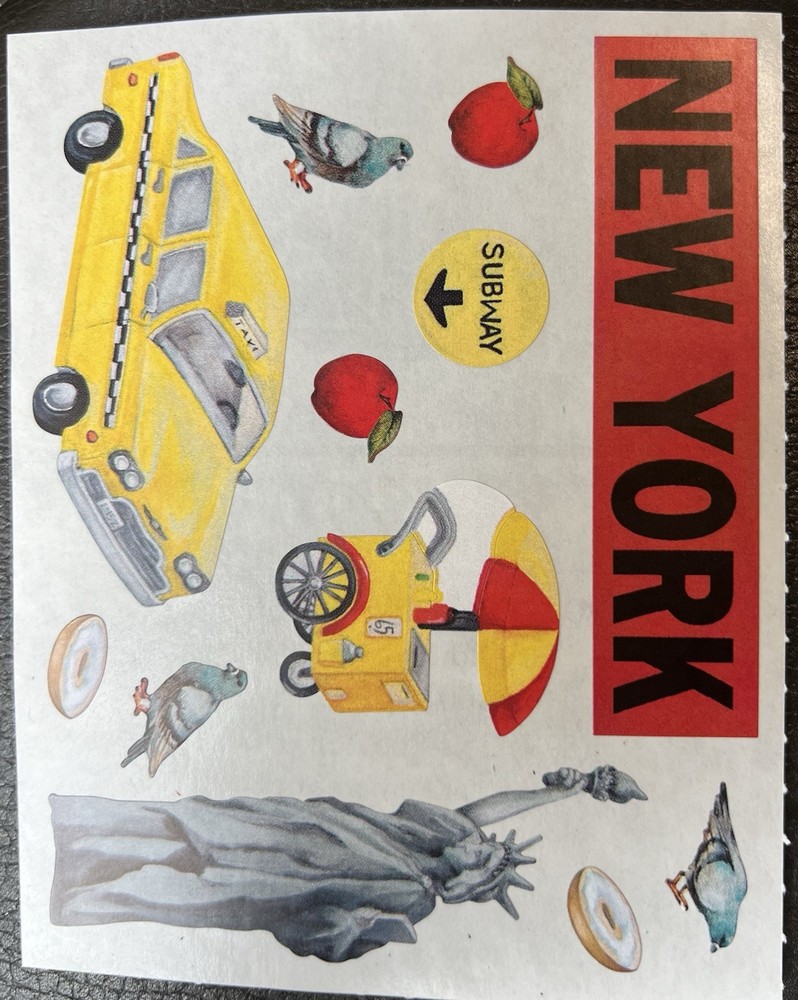 Creative Memories Stickers New York