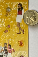 HIGH SCHOOL MUSICAL #2 Stickers (16pc)Disney•4″x 6.5″East High •Wildcats•Singing