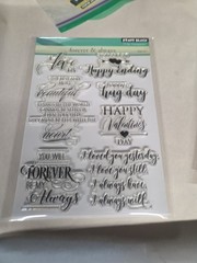 Penny Black Stamp FOREVER AND ALWAYS