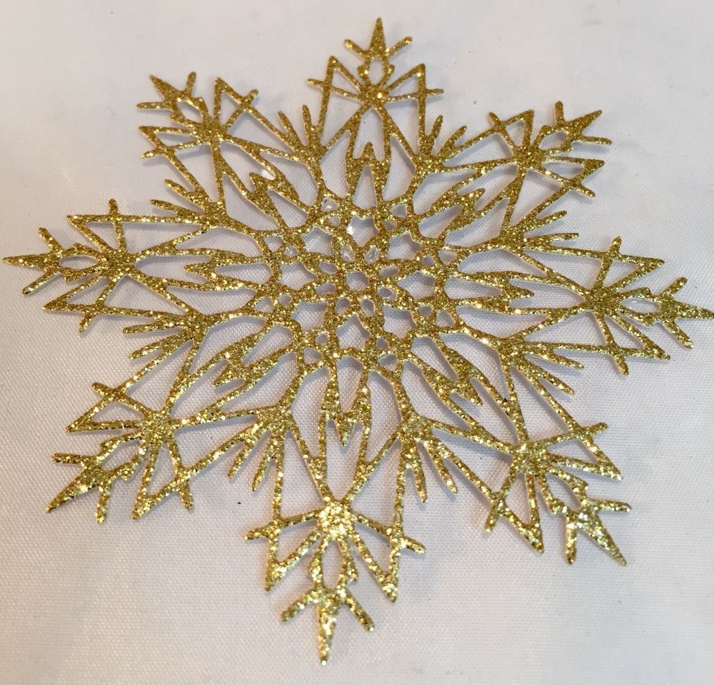 Tim Holtz Holiday Die Cuts * Flurry #3 Snowflakes * 4 Glitter or 6 Cardstock