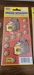 VTG Mello Smellos Stickers Root Beer Float, Tacos, Coffee, Mint Ice Cream. New