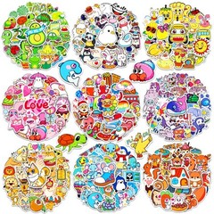 600Pcs Stickers for Kids, Water Bottle Vinyl Waterproof Scrapbook Cute Bulk Pack