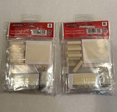 LOT (6) NEW Scrabble Dollhouse Miniature Game Sticker Collage Jolee’s Boutique