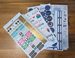 Lot Of Loose Sticker Sheets Park Lane/Recollections/Agenda 52 75 Sheets