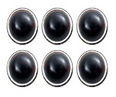 Imaginisce Lot of 3 packs Bling Brads Black Tie String of Pearls Bazzill 18 pcs