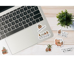 Bookish / Book Lovers / Reading / Book / Kindle Stickers Vinyl Stickers – 24 pcs
