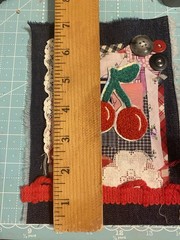 Cherry VintageUnique Handmade Ephemera, Scrapbook,Junk Journal,tag,embellishment