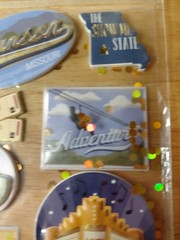 Recollections BRANSON MISSOURI Dimensional Stickers 9 Pieces