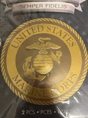 United States Marines 3D Scrapbook Stickers Military Paper House Scrapbooking