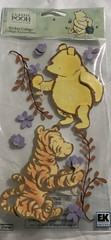 Disney TIGGER 3D Dimensional Stickers Jolee’s EK Success winnie the pooh