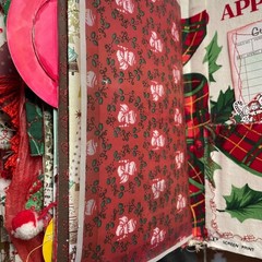Christmas Vellum Transparent Sheets Junk Journal Ephemera mq Origami Supplies
