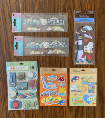 HUGE DIMENSIONAL Scrapbooking STICKER LOT – Holidays School Vacation Stickers
