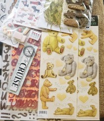 Large Lot Of Scrapbook Journal Stickers & Embellishments Variety Of Themes