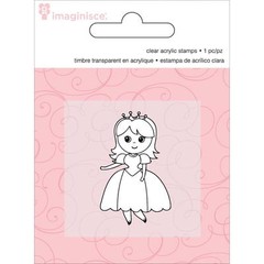Imaginisce «Little Princess» Clear Acrylic Snag’em Stamps 400627