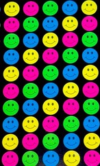 Emoji’s✨HAPPY FACE✨105✨STICKERS✨😊✨😊✨😊✨6” X 4✨HAPPY✨HAPPY✨HAPPY✨💙💛🩷💚✨💫