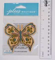 Jolee’s Large Wood Butterfly Scrapbooking Embellishment