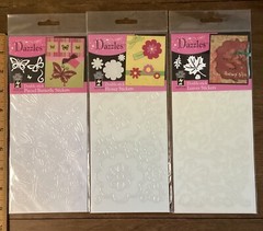 NOS Dazzles Double stick Stickers Lot 3