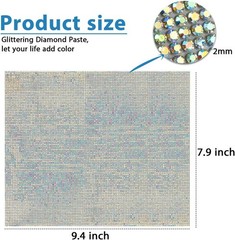 12000 Pieces Bling Bling Rhinestone Sheet Rhinestones Sticker DIY Car Decoration