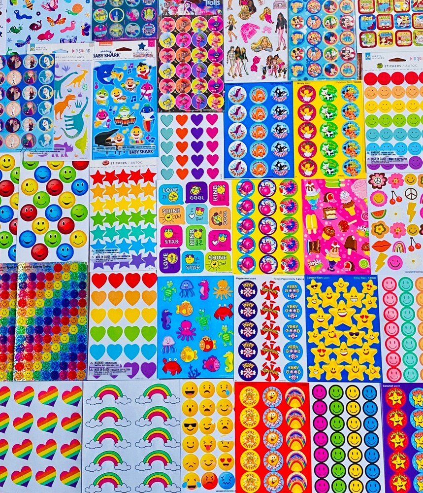 Wholesale 500 STICKER Lot Sandylion Hallmark AGC American Greetings Cards DISNEY