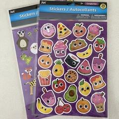 JOT GOOGLY EYE STICKERS~Lot of 5 Pkg’s, (total of 125 stickers) New Variety