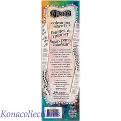Dyan Reaveley’s Dylusions Coloring Sheets Borders & Quotes