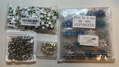 CRAFTING SUPPLIES, Mixed Materials As Pictured